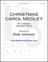 Christmas Carol Medley - REPRODUCIBLE  Handbell sheet music cover
